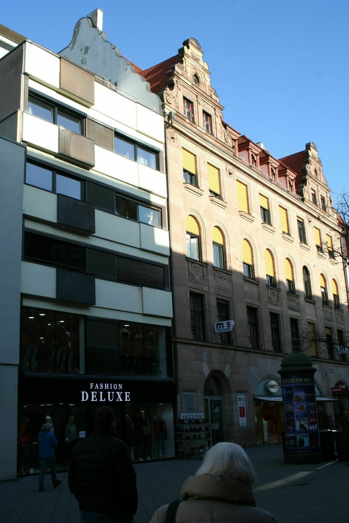 Central Apartment Nuernberg Bagian luar foto